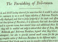 Back cover, "The Furnishing of Bedrooms", Issue No. 3